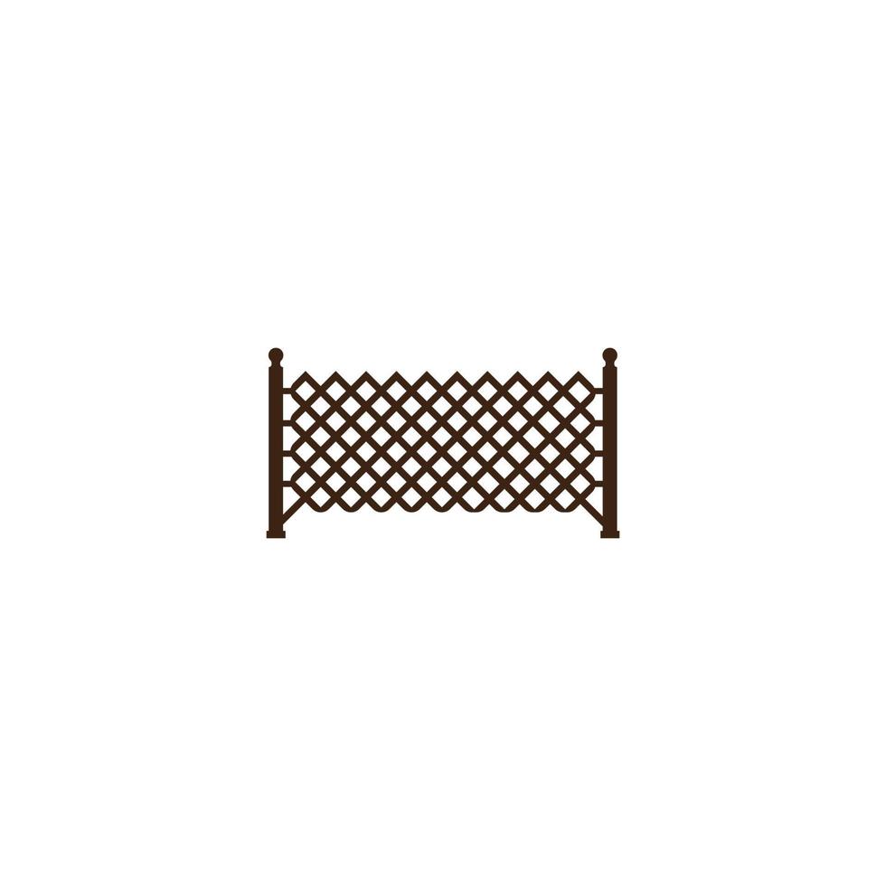 fence icon vector illustration design template