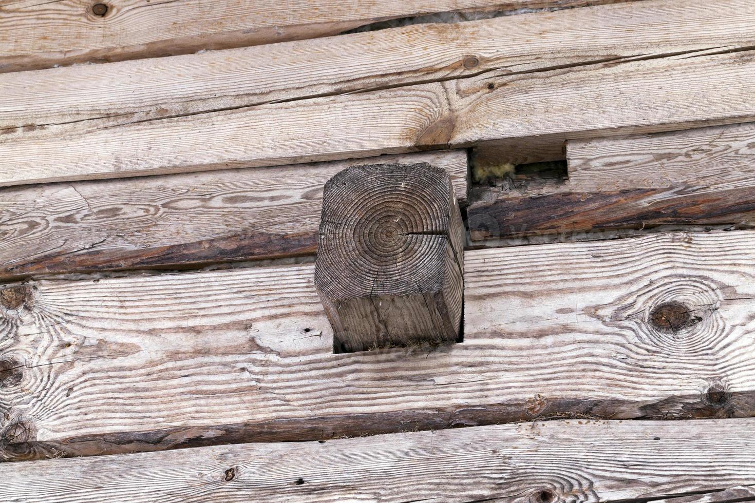 superficie de madera vieja foto