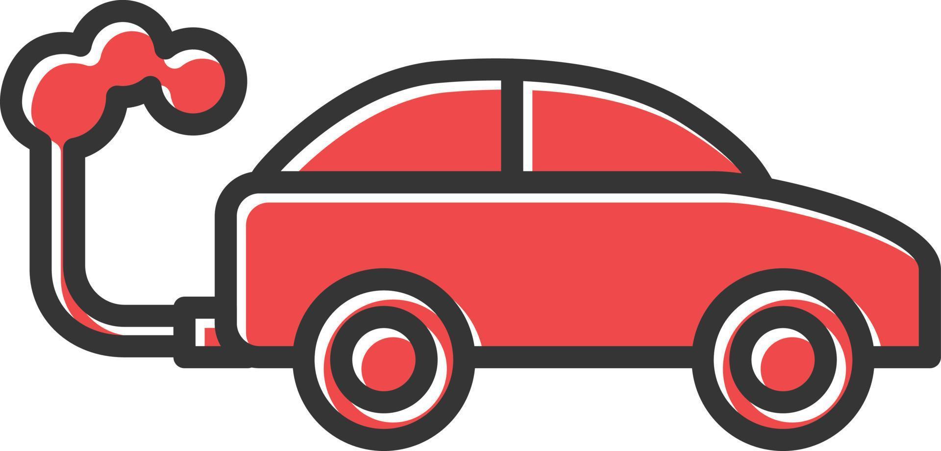 Car Filled Icon vector