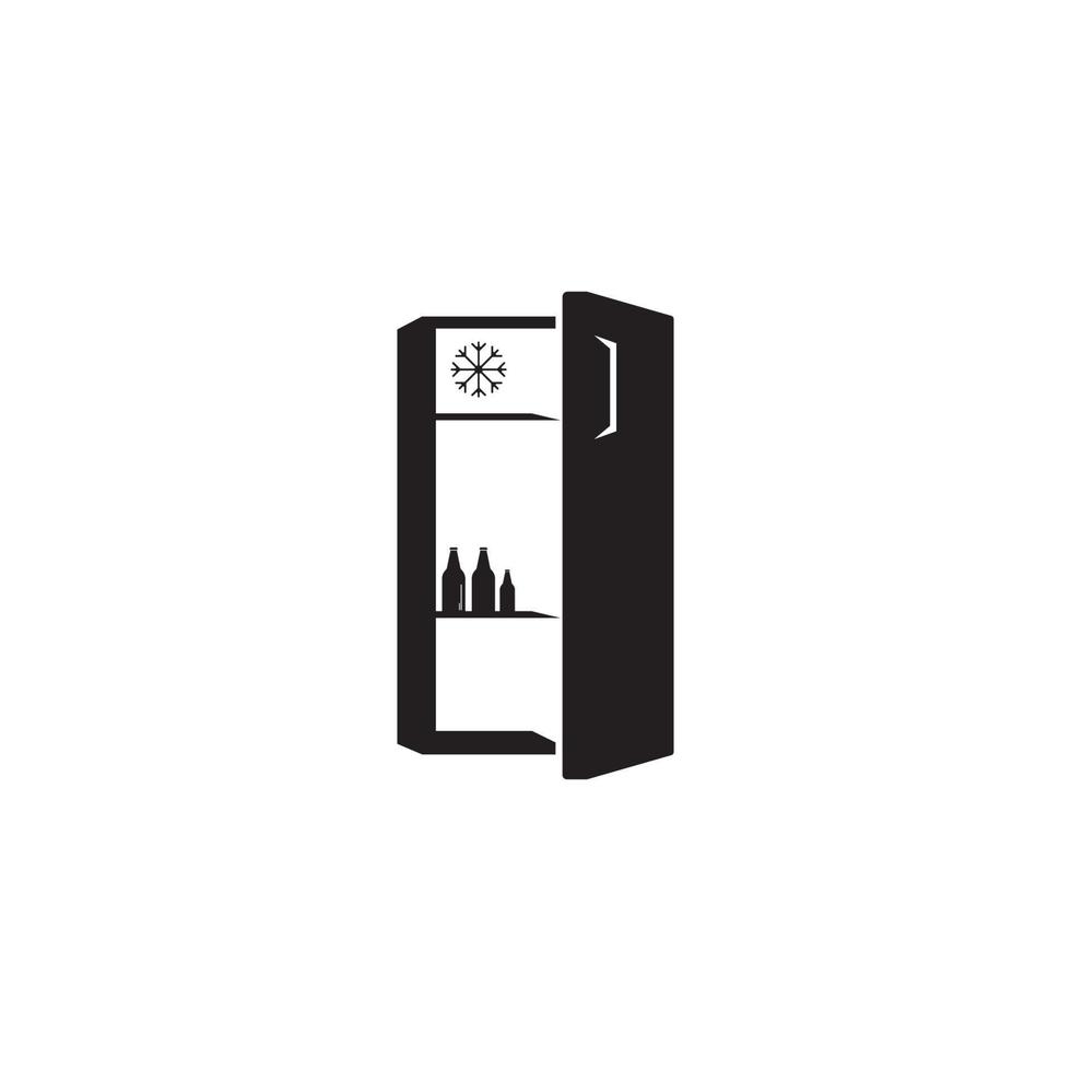 Refrigerator icon vector illustration design template