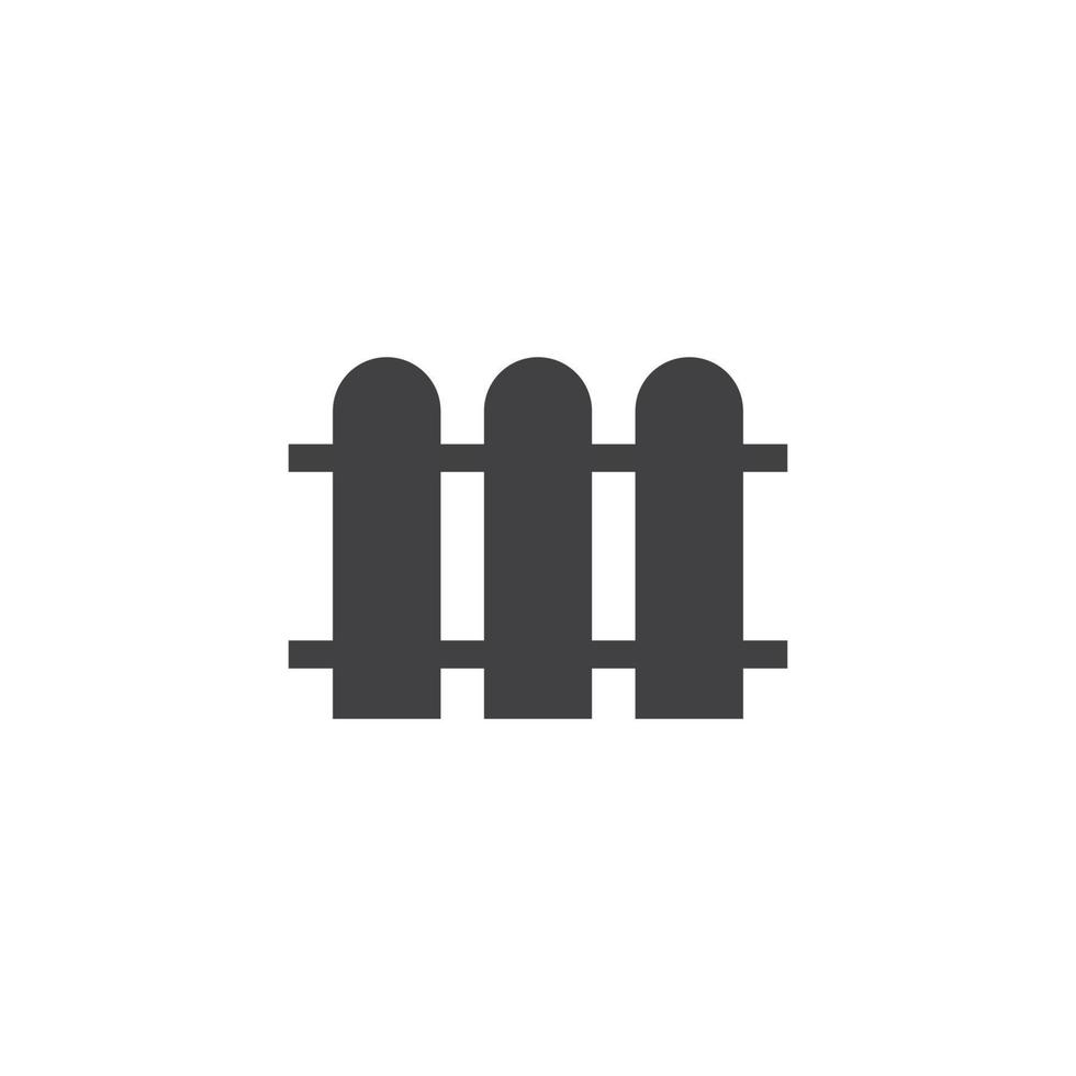 fence icon vector illustration design template