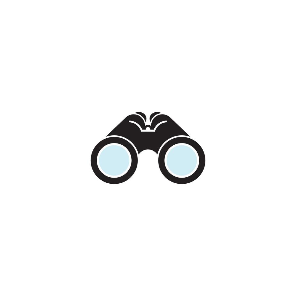 Binoculars icon vector illustration design template