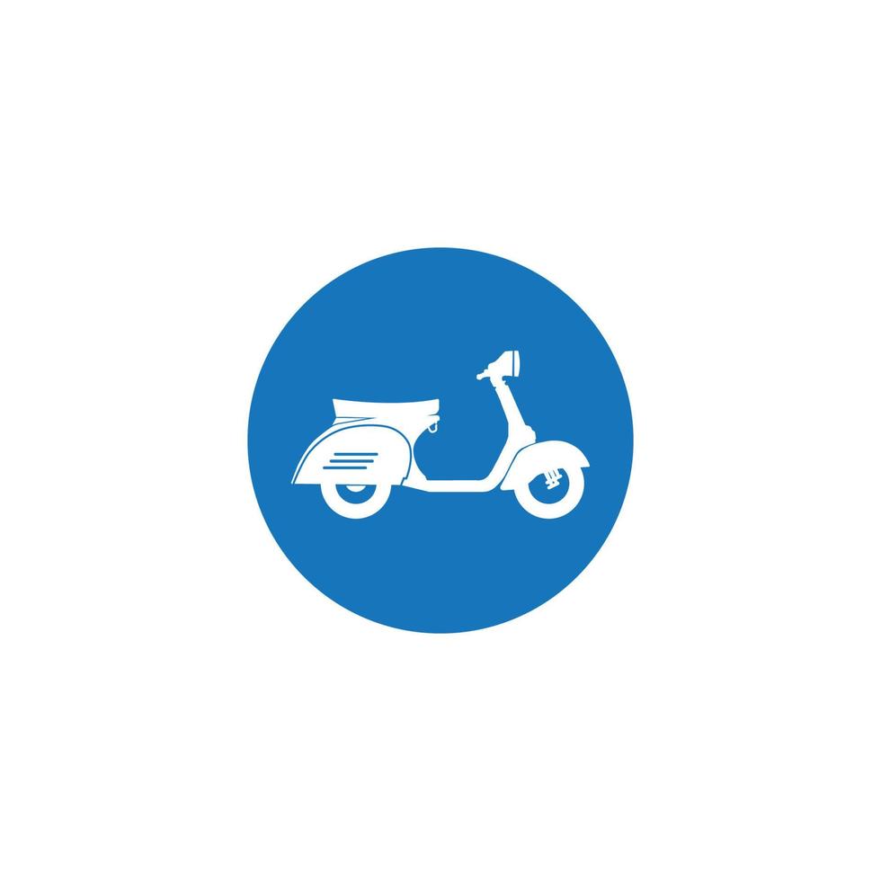 motorcycle Icon vector illustration template design.