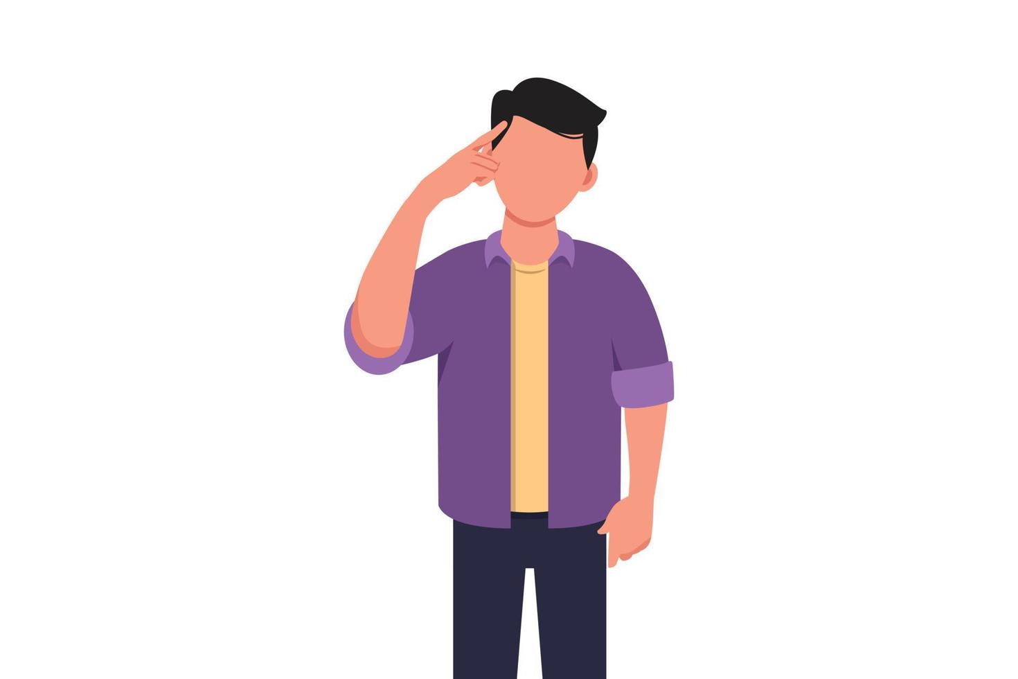 Tall and short man. Vector illustration in flat style 3498335 Vector Art at  Vecteezy