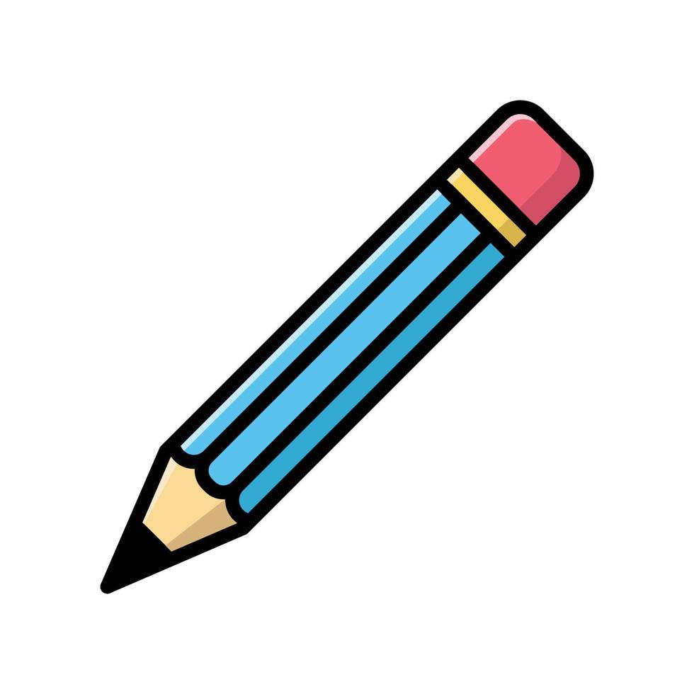 pencil icon vector design template simple and clean