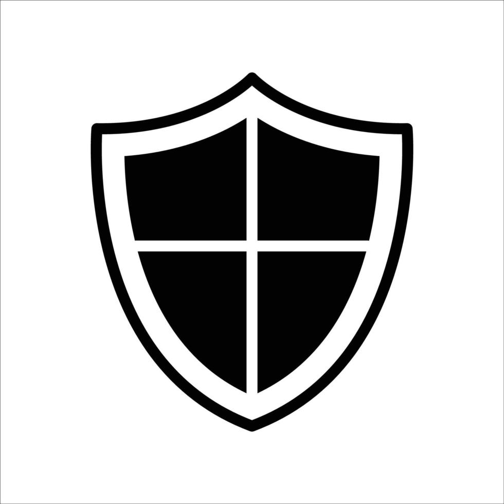 shield icon vector design template simple and clean