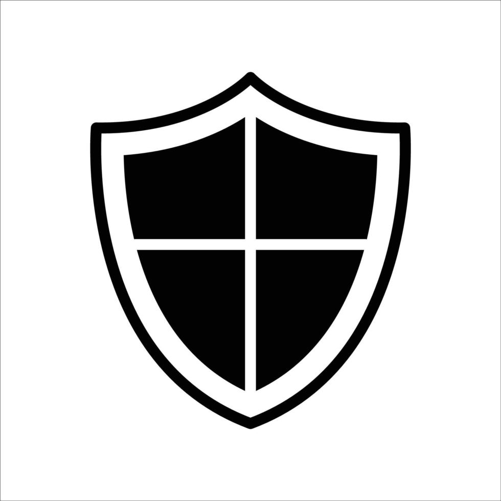 shield icon vector design template simple and clean