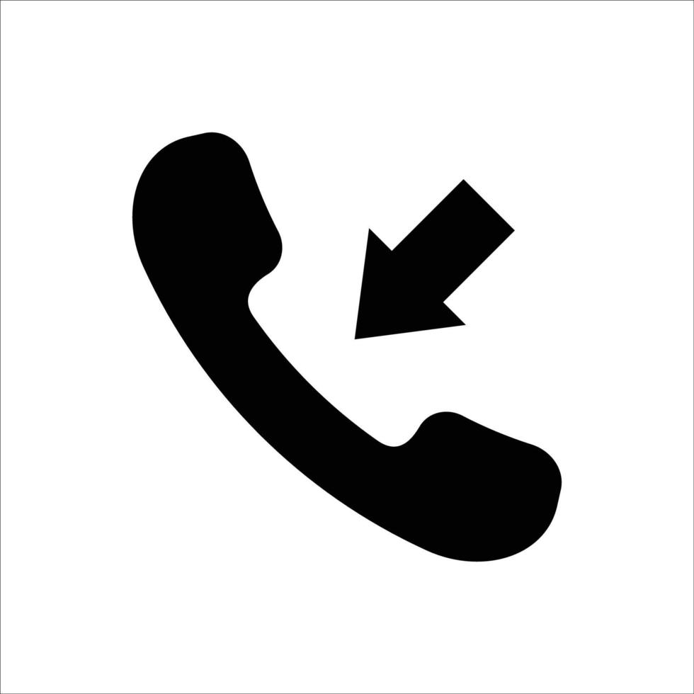 phone icon vector design template simple and clean