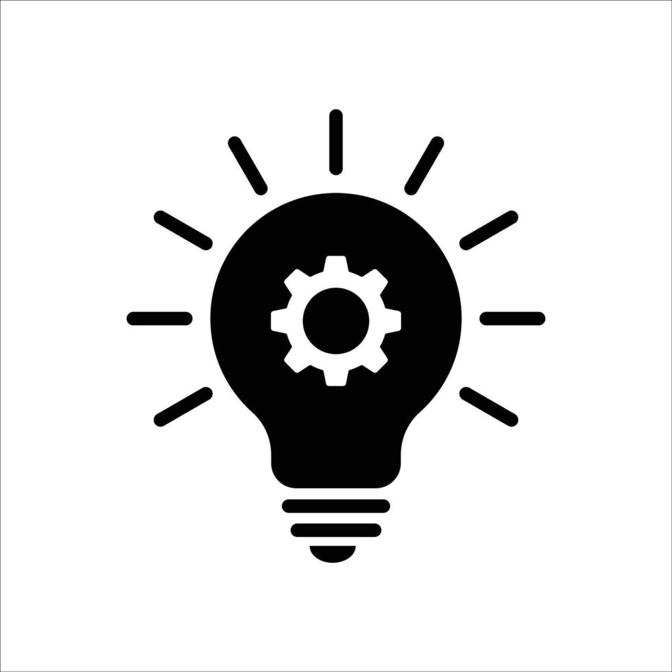 light bulb icon vector design template