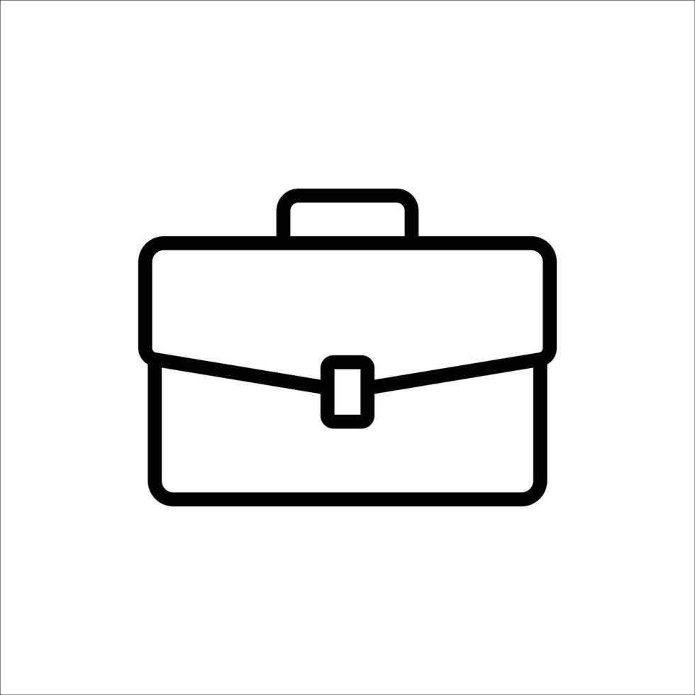 briefcase icon vector design template