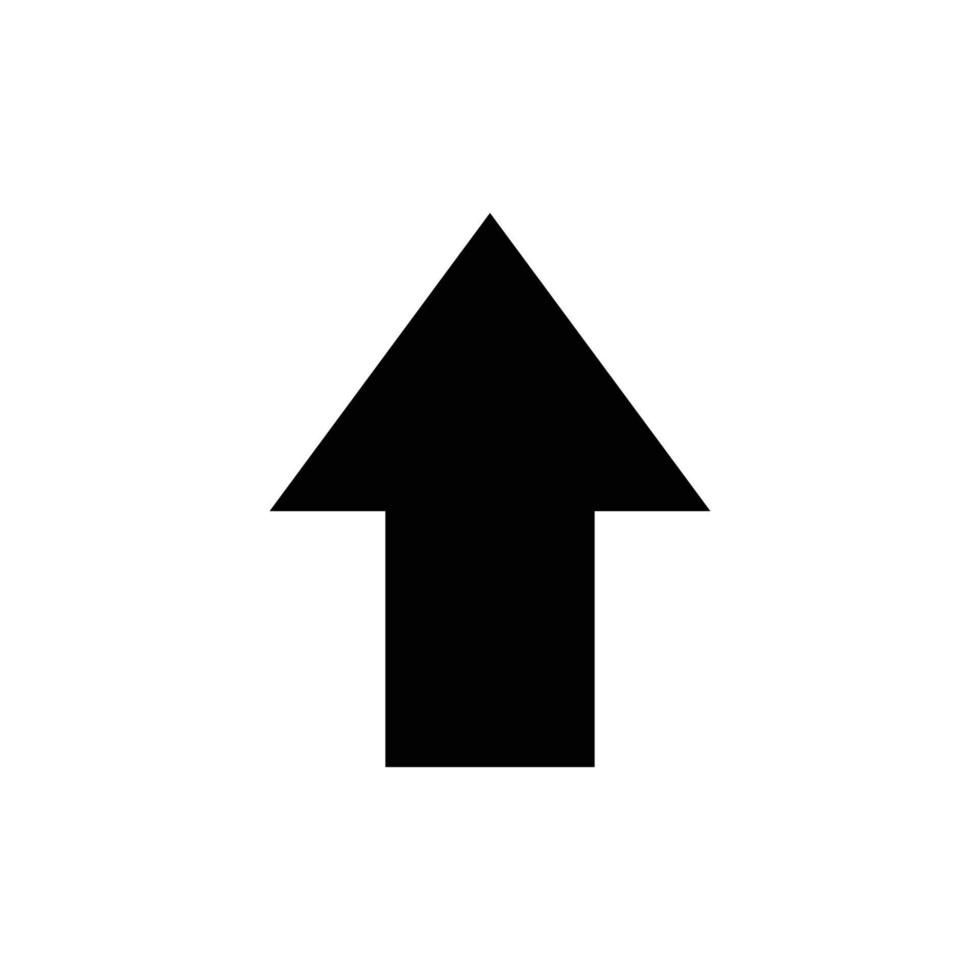 arrow icon vector design template simple and clean