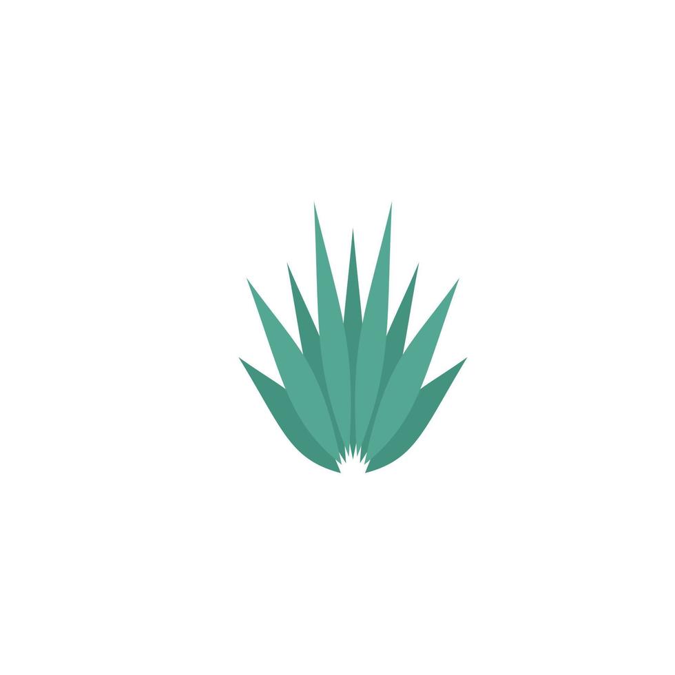 inspiración de diseño de logotipo de vector de agave