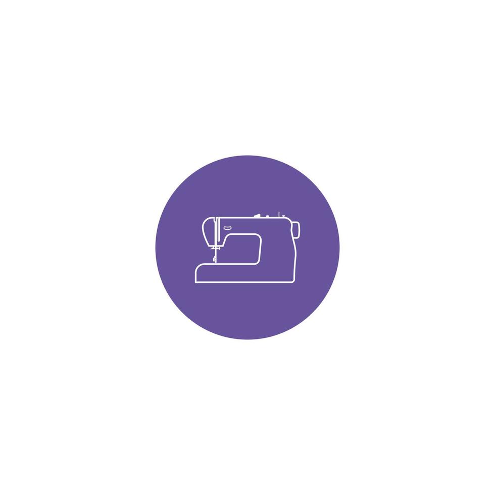 sewing machine icon vector