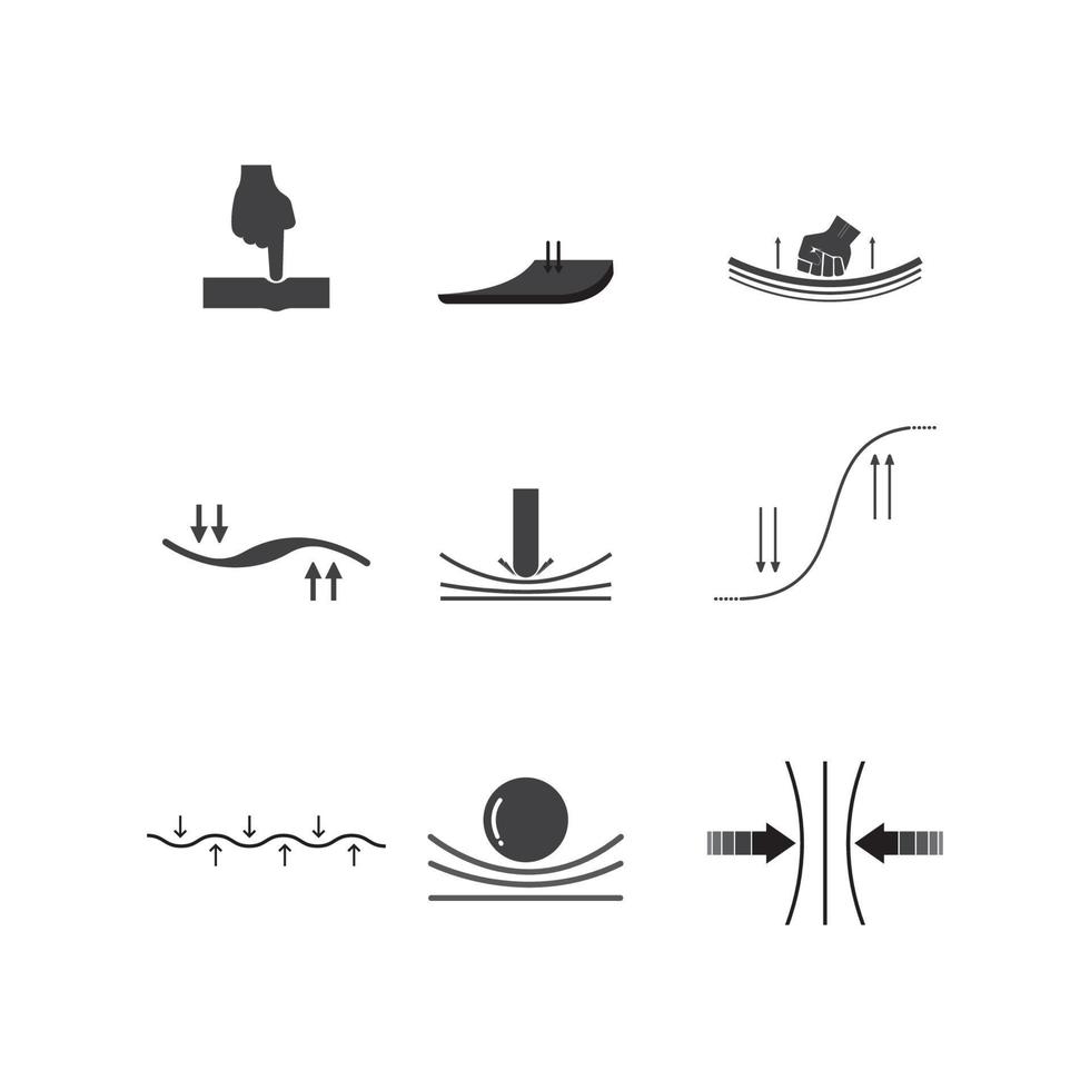 Elastic icon.  vector illustration design template
