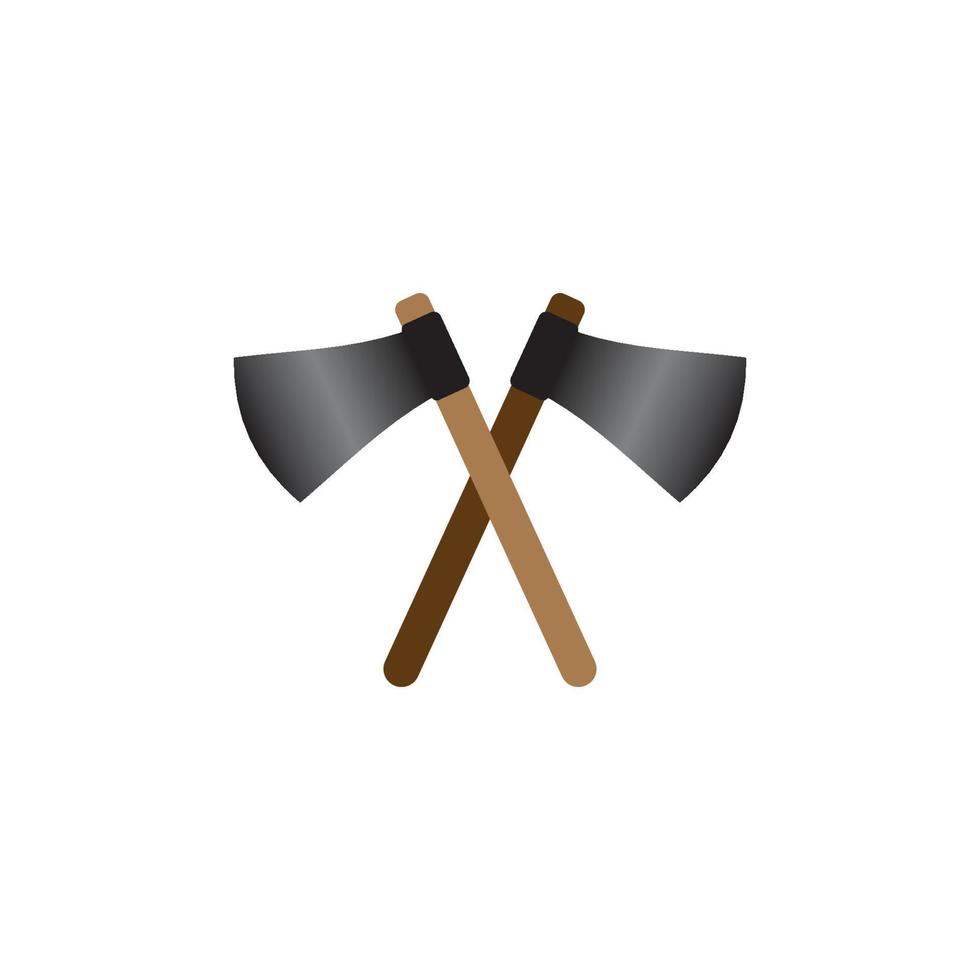 Axe icon vector
