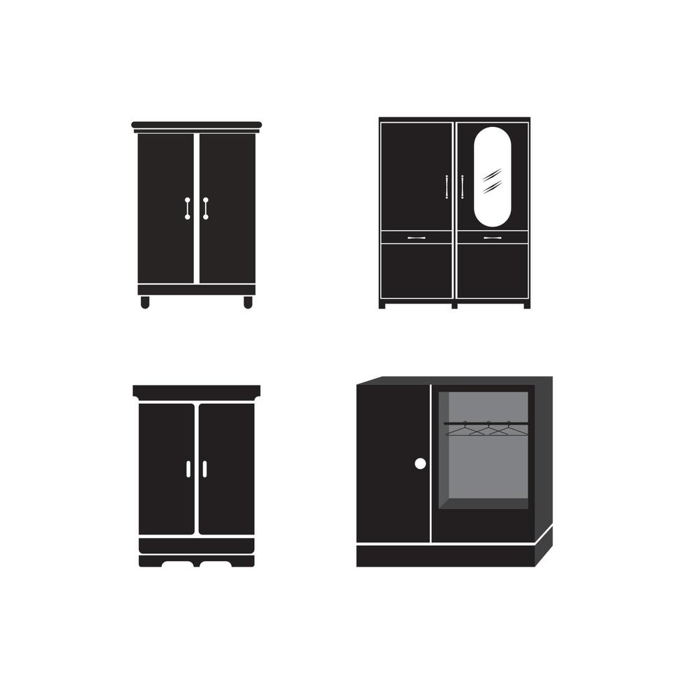 cupboard icon vector illustration template design