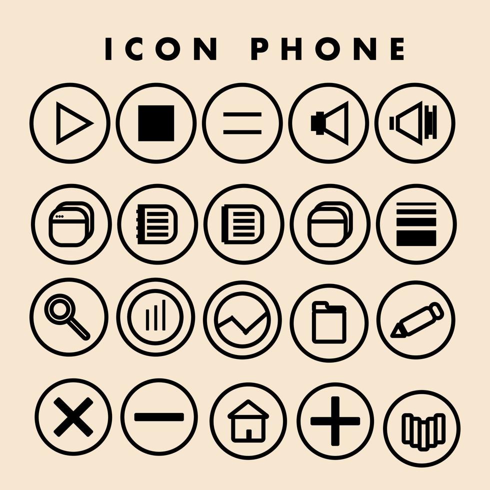 Web icon set. Website set icon vector. for computer and mobile vector