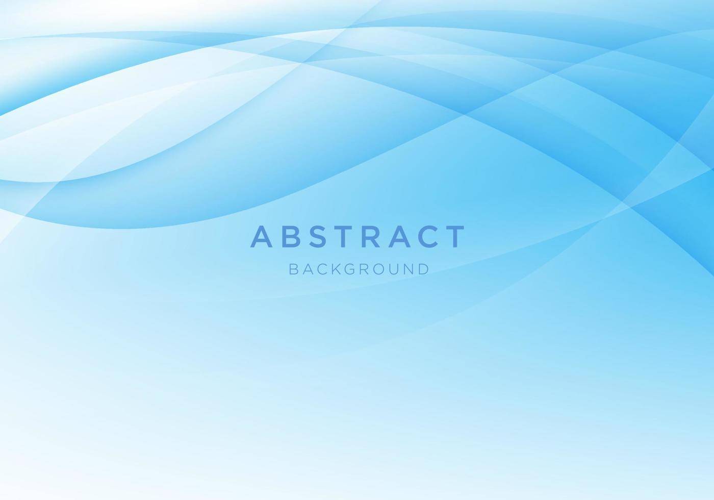 Abstract light vector background blue and white wave background.