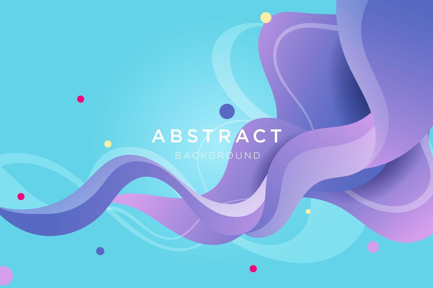 Abstract vector Colorful flow background