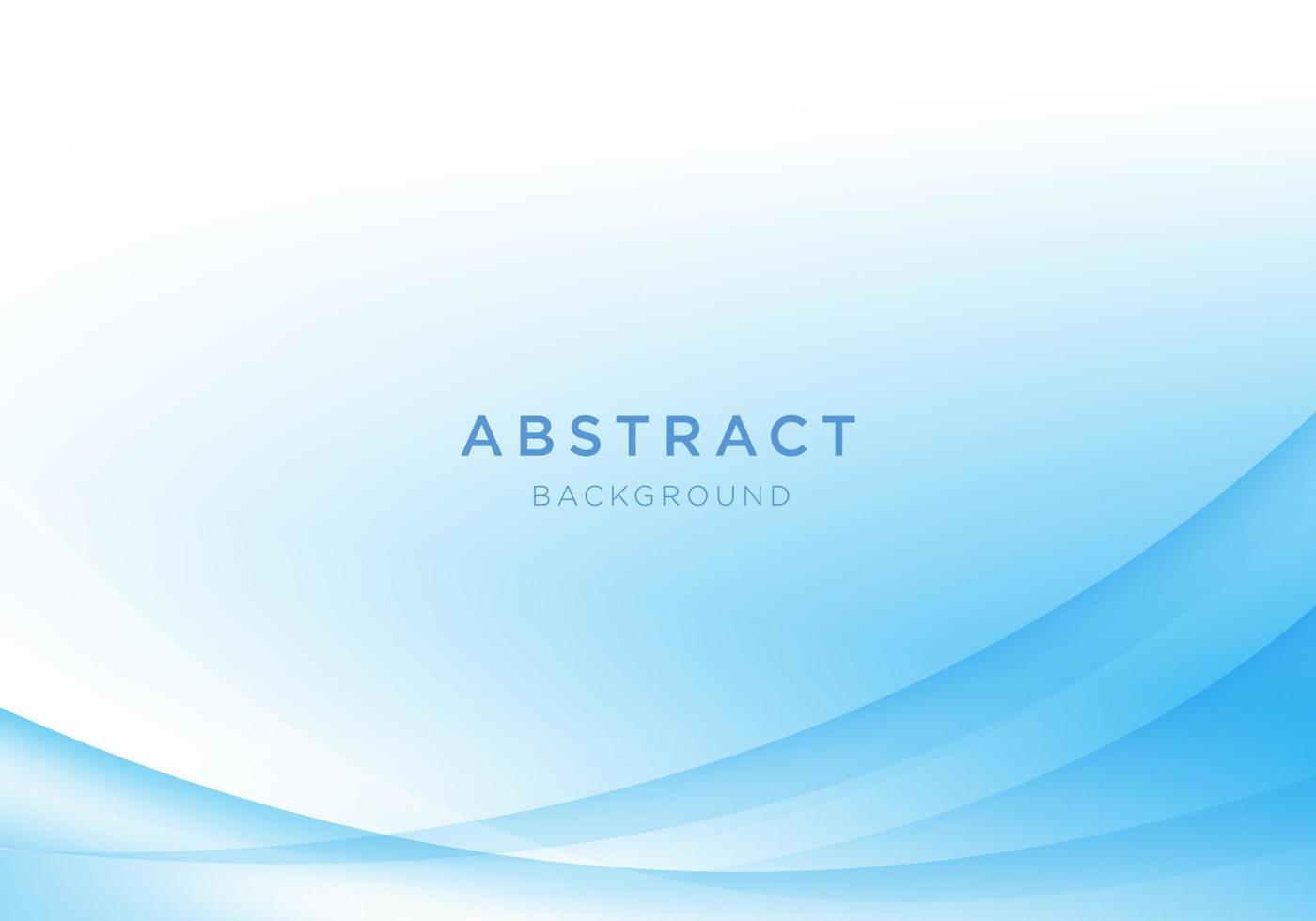 Abstract light vector background blue and white wave background.