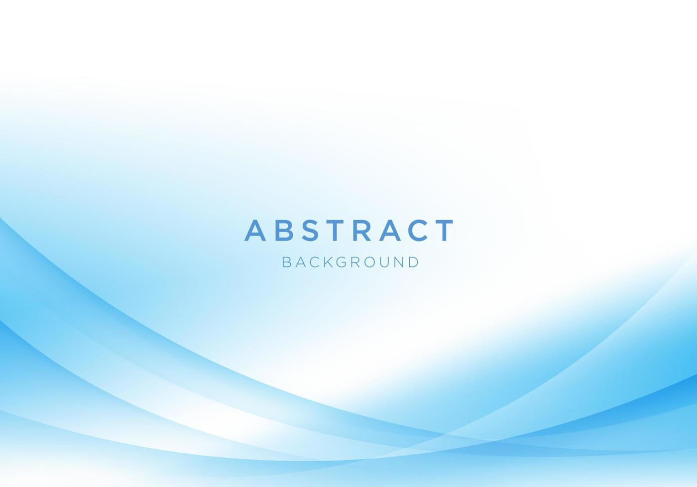 Abstract light vector background blue and white wave background.