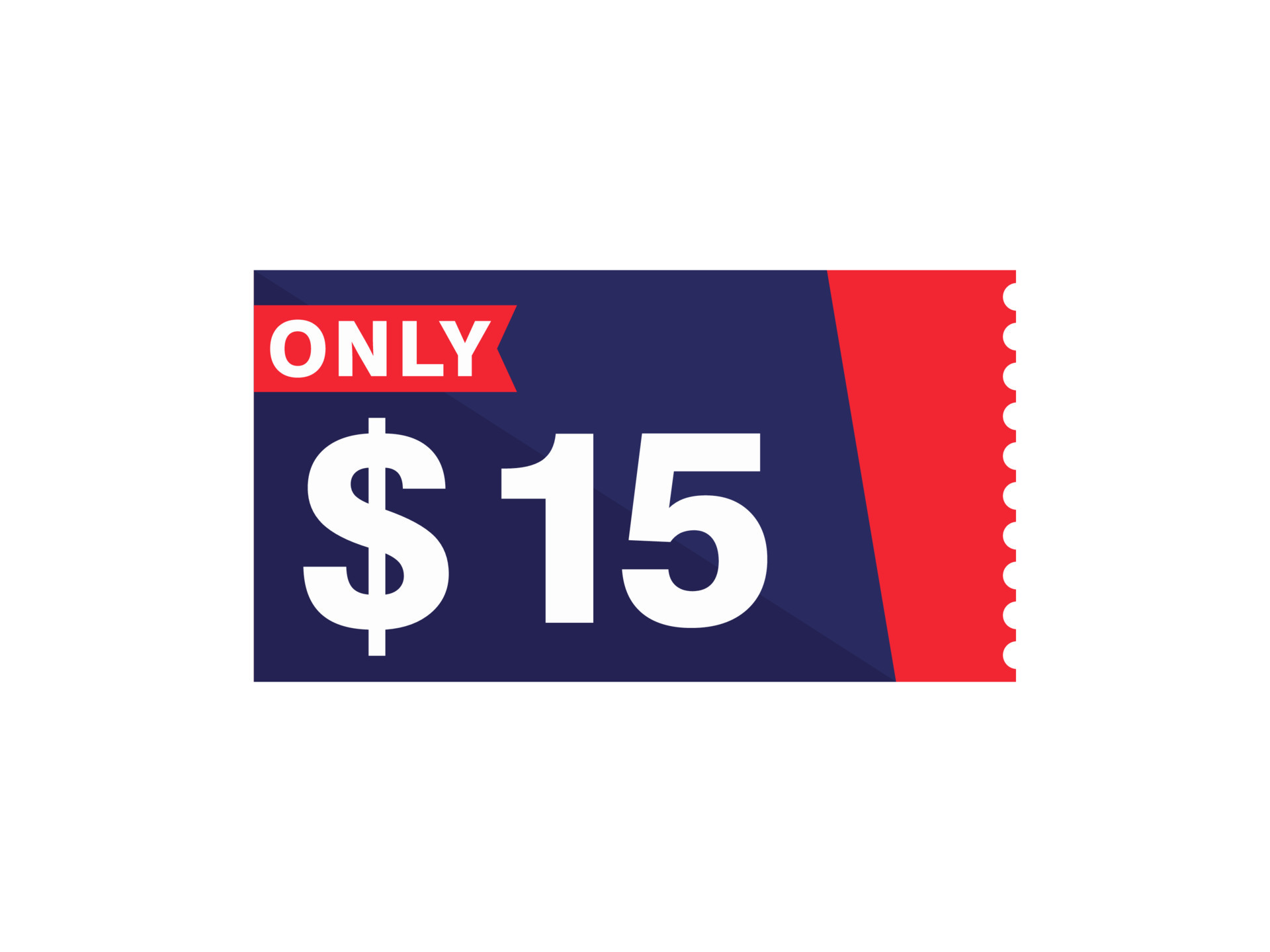 15-dollar-only-coupon-sign-or-label-or-discount-voucher-money-saving