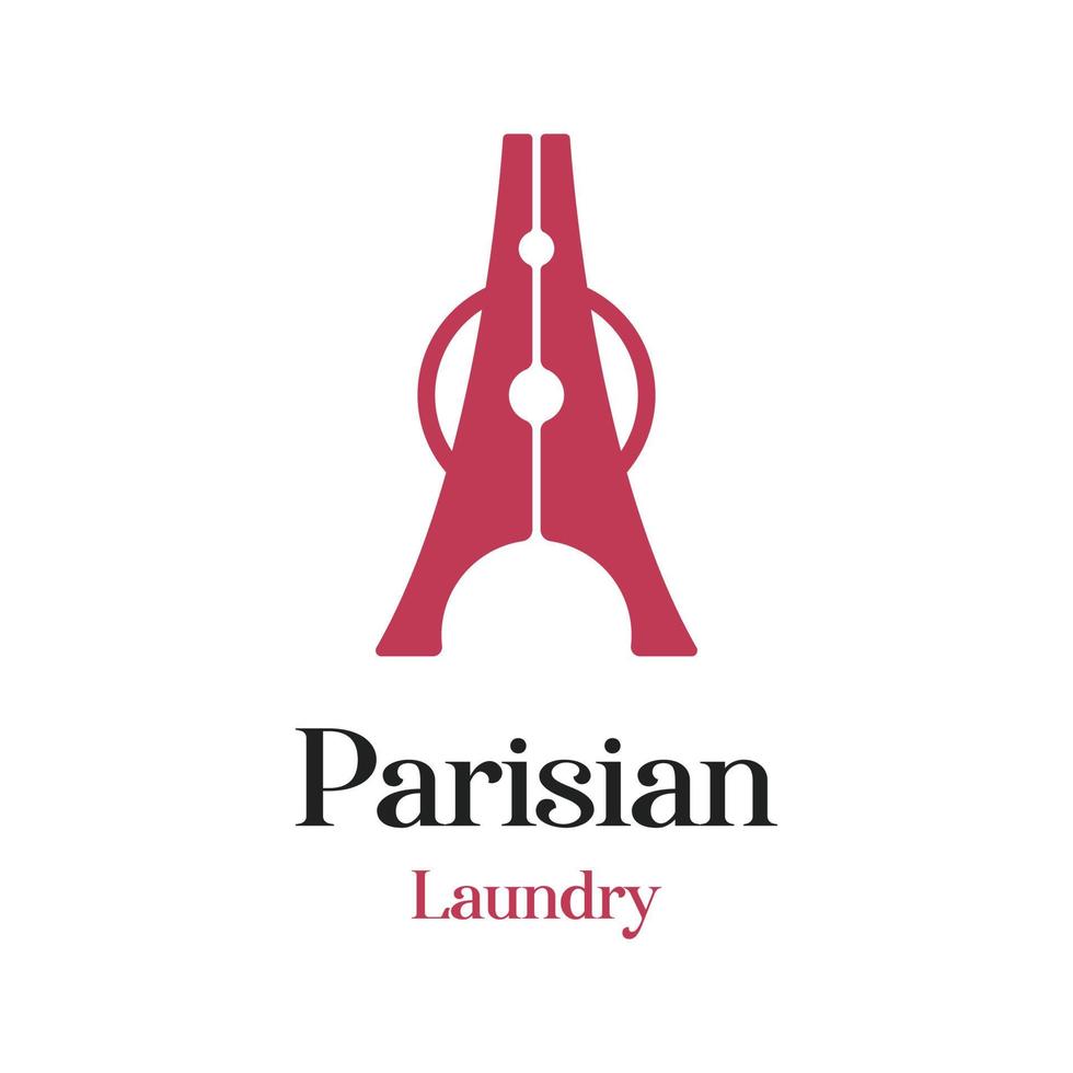 Parisina Laundry Logo vector