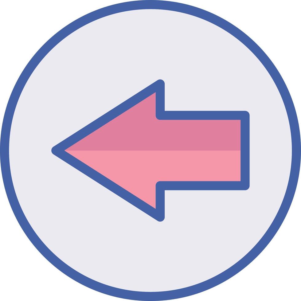 Previous Arrow Vector icon which is suitable for commercial work and easily modify or edit it
