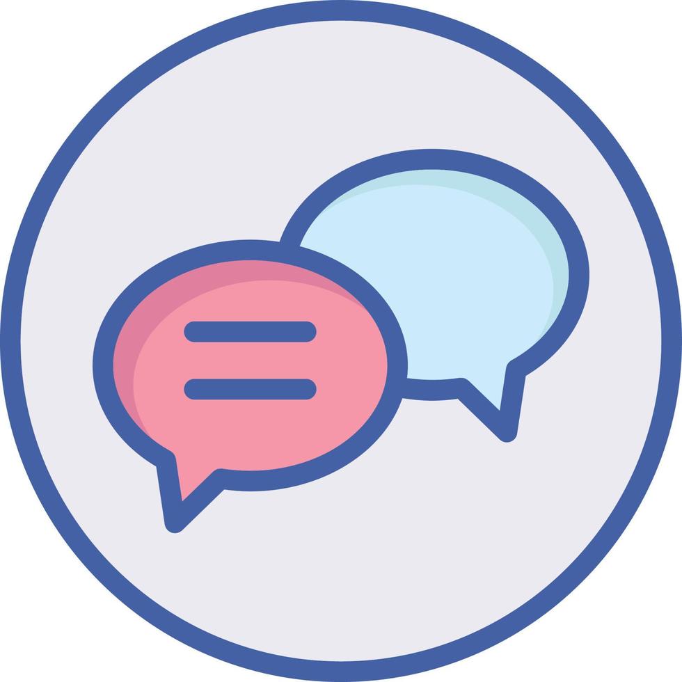 Chat Box Vector icon which is suitable for commercial work and easily modify or edit it