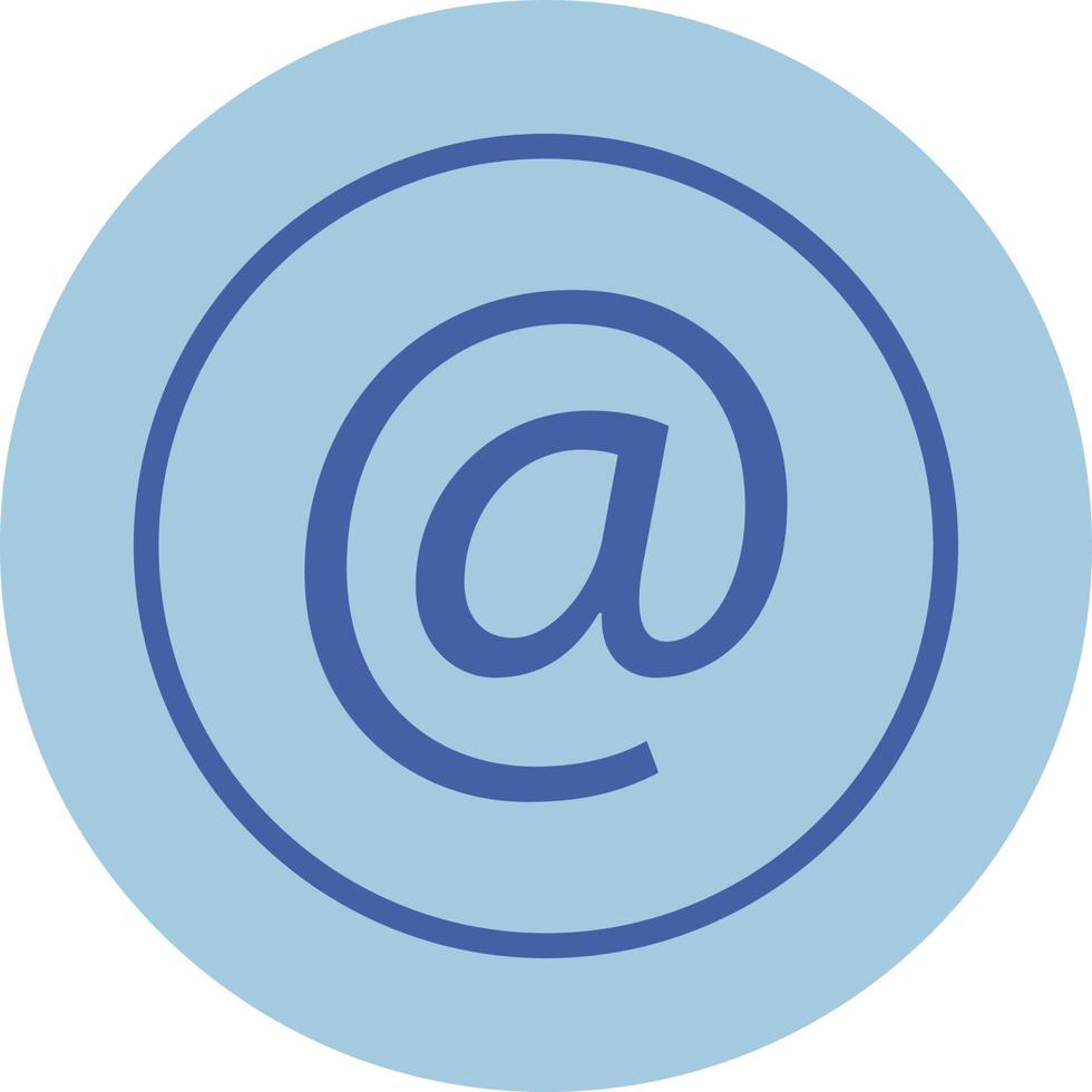 At Sign Vector icon which is suitable for commercial work and easily modify or edit it