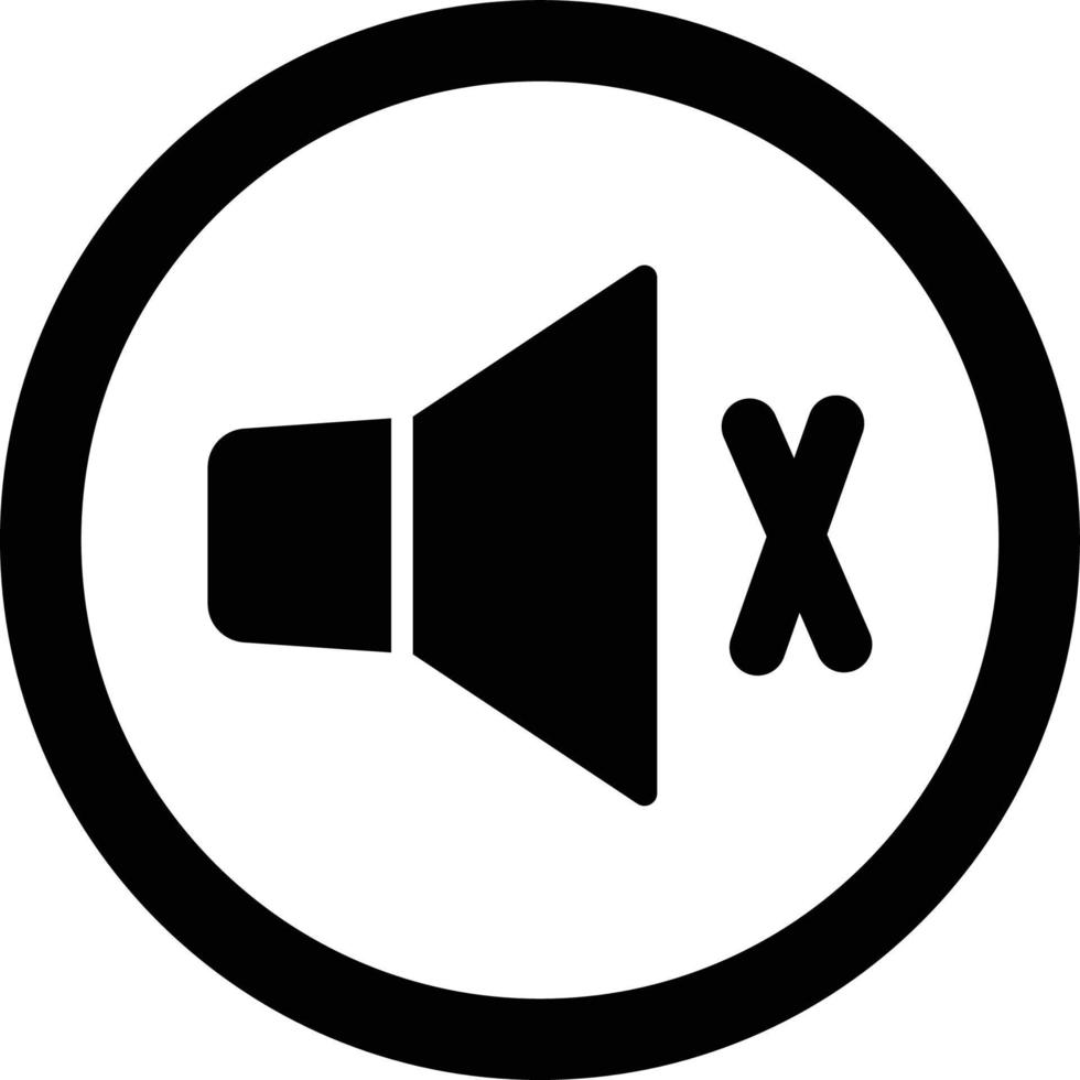 Mute Speaker Vector icon which is suitable for commercial work and easily modify or edit it