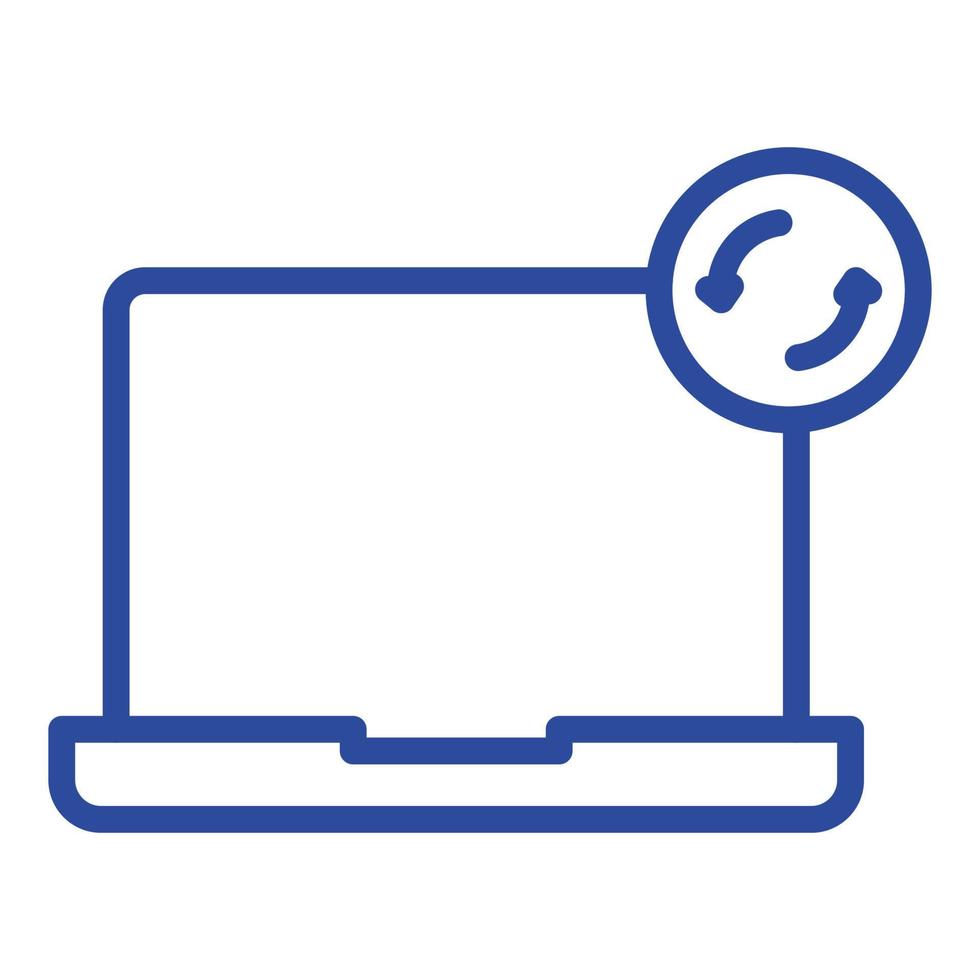 Data Restore Vector icon that can easily modify or edit