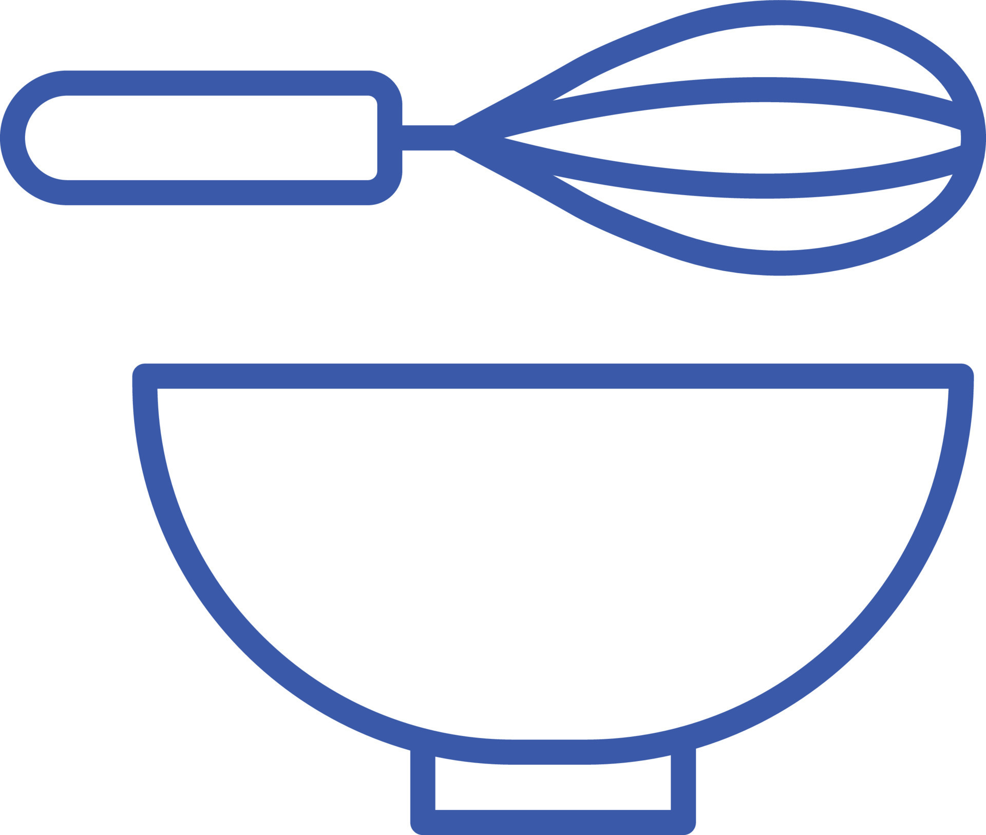 mixing bowl Vector Icon That Can Easily Modified Or Edit 9678994 Vector