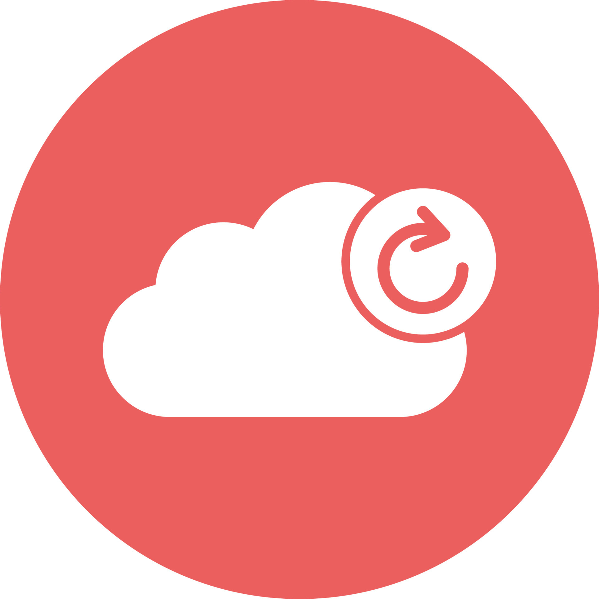 Cloud Backup Vector Icon That Can Easily Modify Or Edit 9679028 Vector