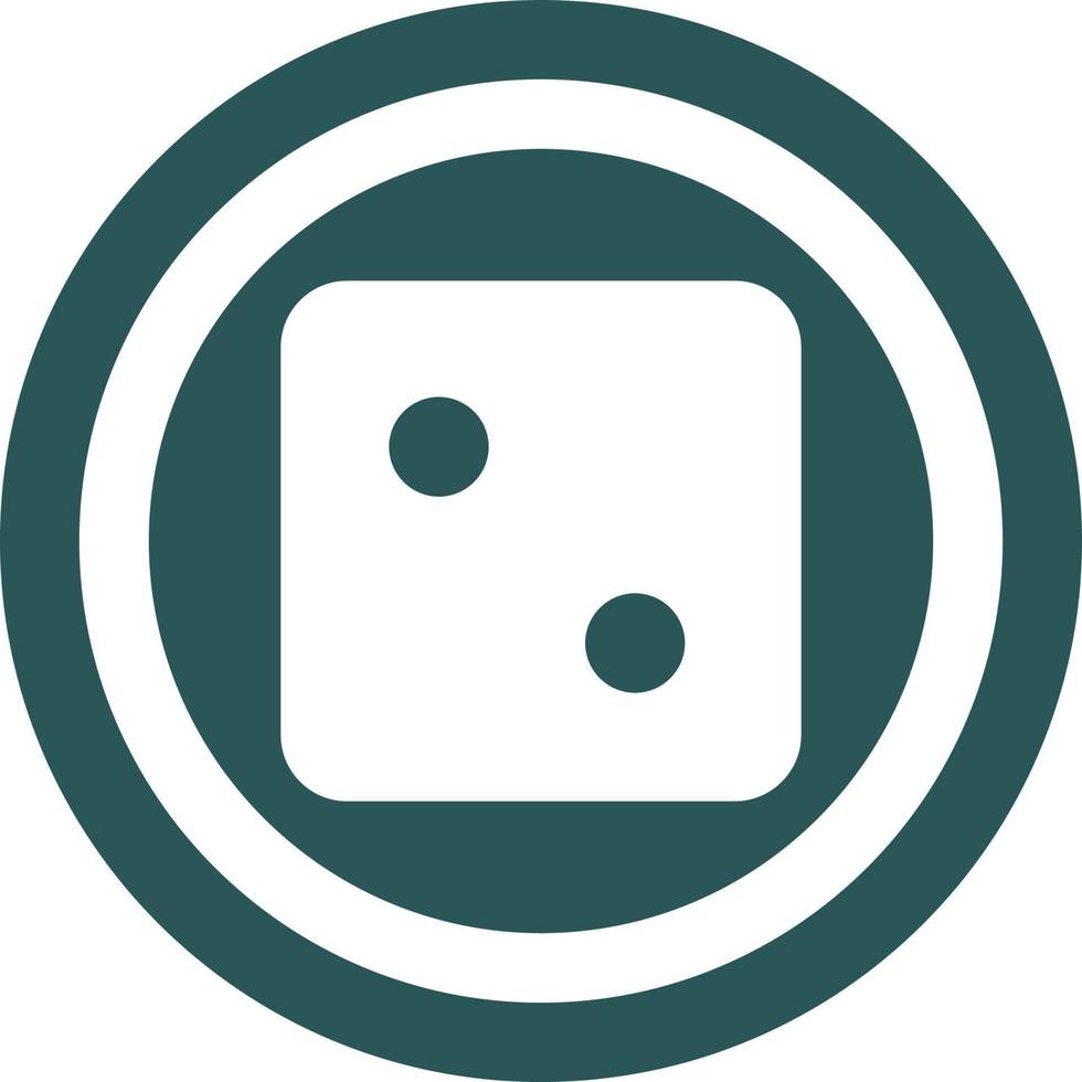 Dice Vector icon which is suitable for commercial work and easily modify or edit it
