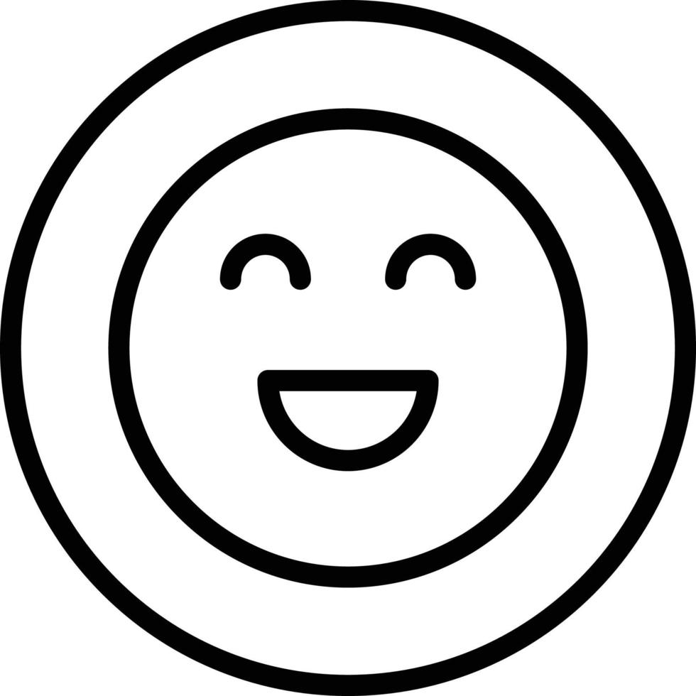 Smile Vector icon which is suitable for commercial work and easily modify or edit it