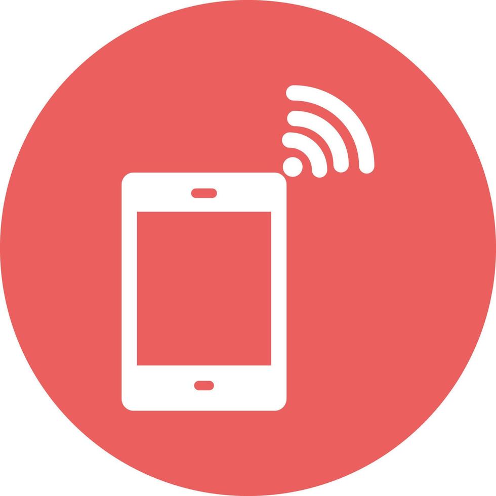 Wifi Mobile Vector icon that can easily modify or edit