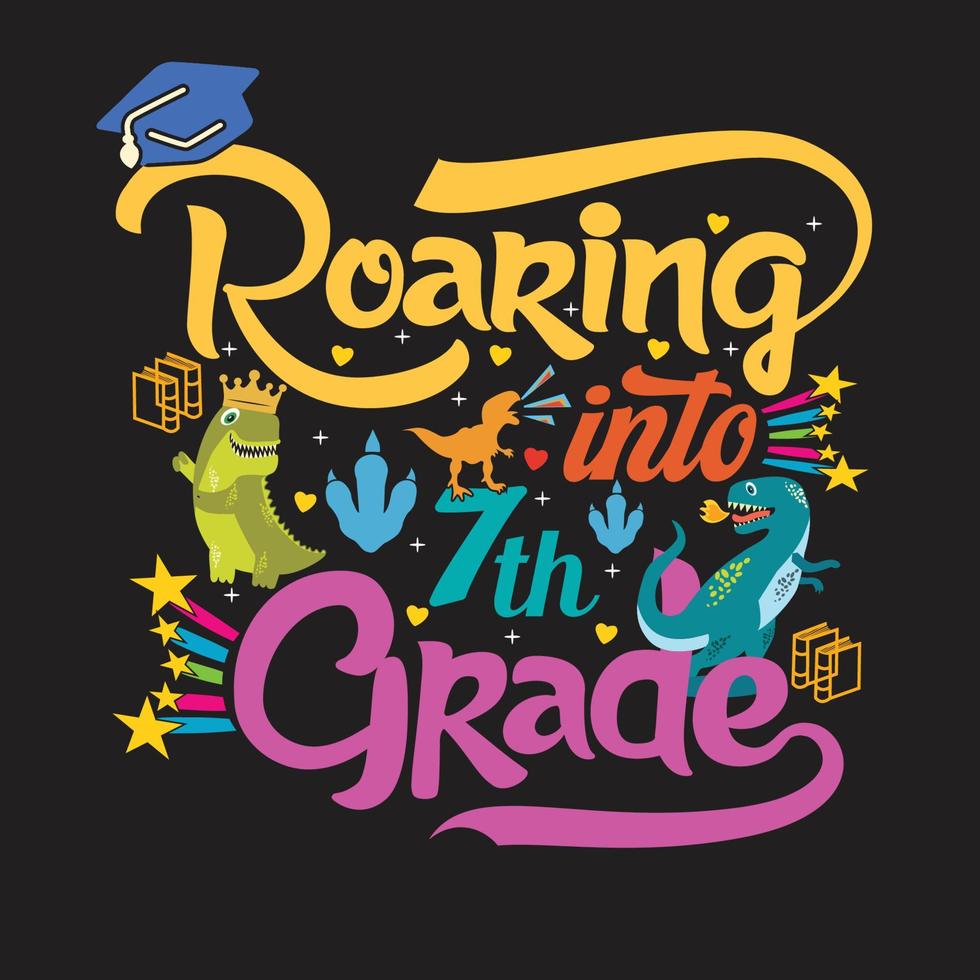Welcome back to School t shirt design with School  elements or Hand drawn back to School typography design vector