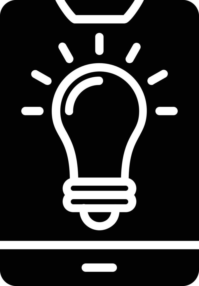 Idea  Glyph Icon vector