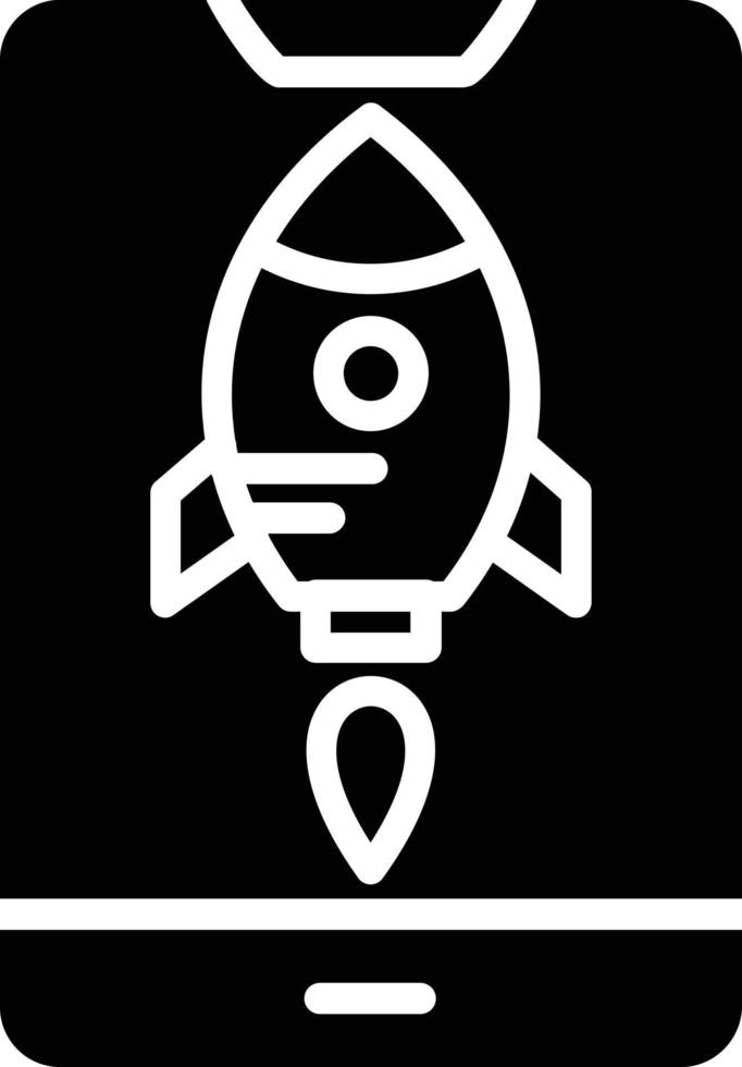 Startup Glyph Icon vector