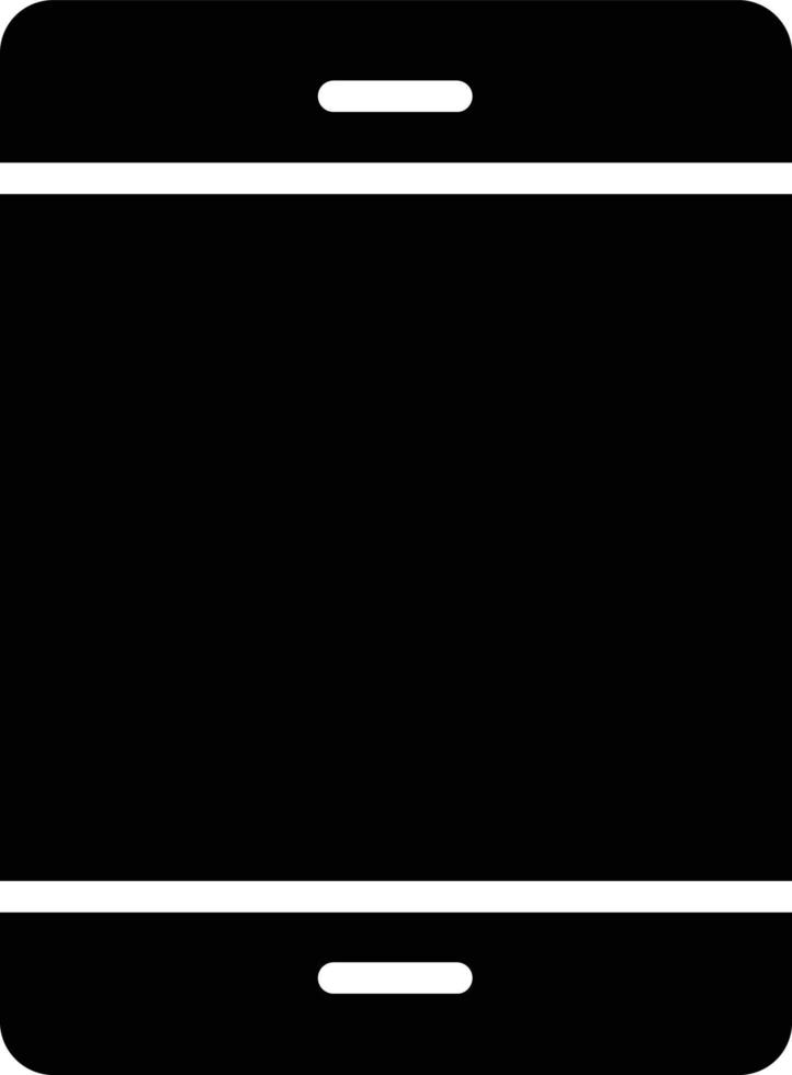 Smart Phone Glyph Icon vector