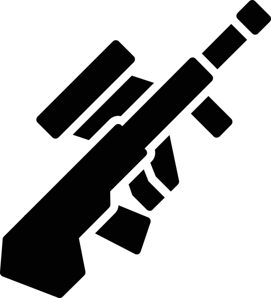 Gun  Glyph Icon vector