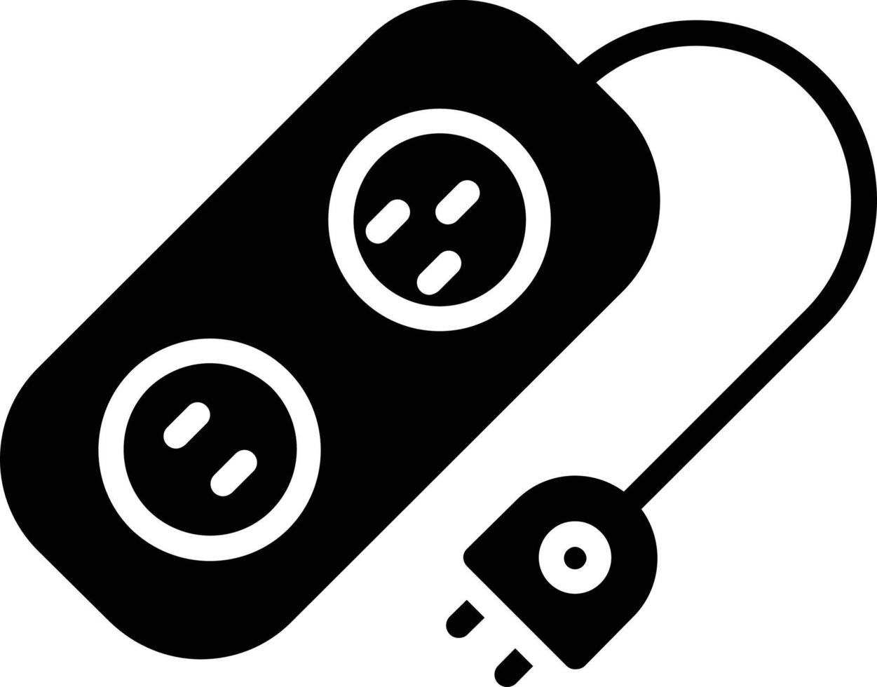 Power Socket Glyph Icon 9680215 Vector Art at Vecteezy