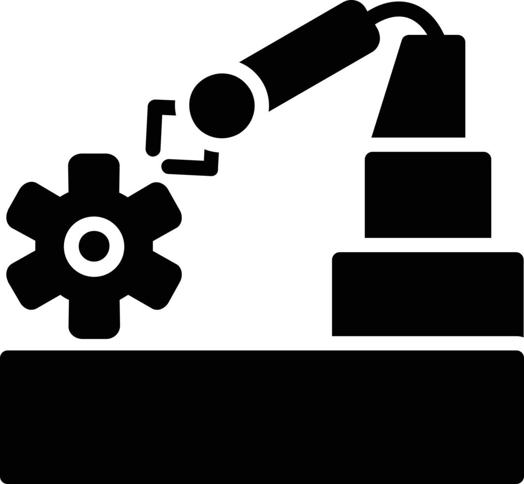 Automation Glyph Icon vector
