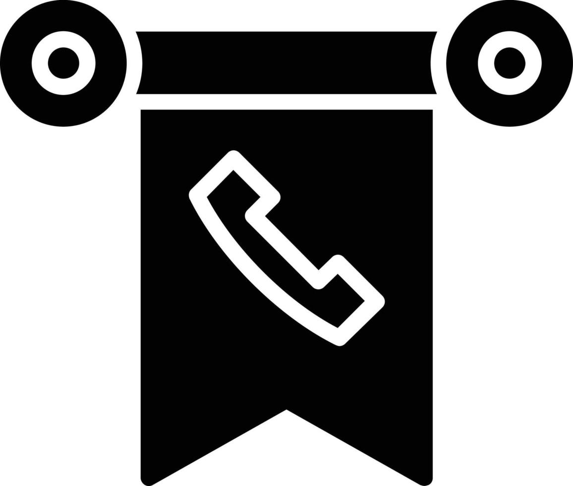 Flag Glyph Icon vector