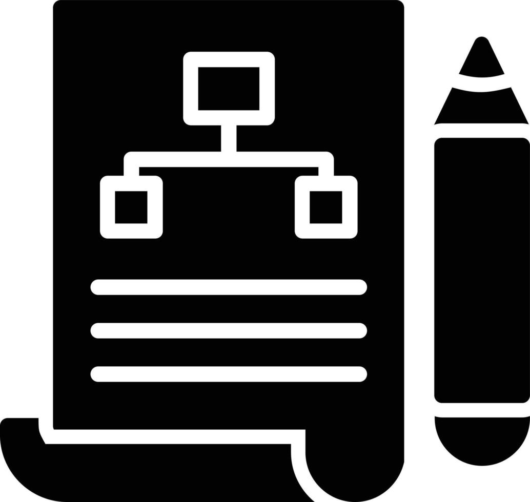 Project Glyph Icon vector