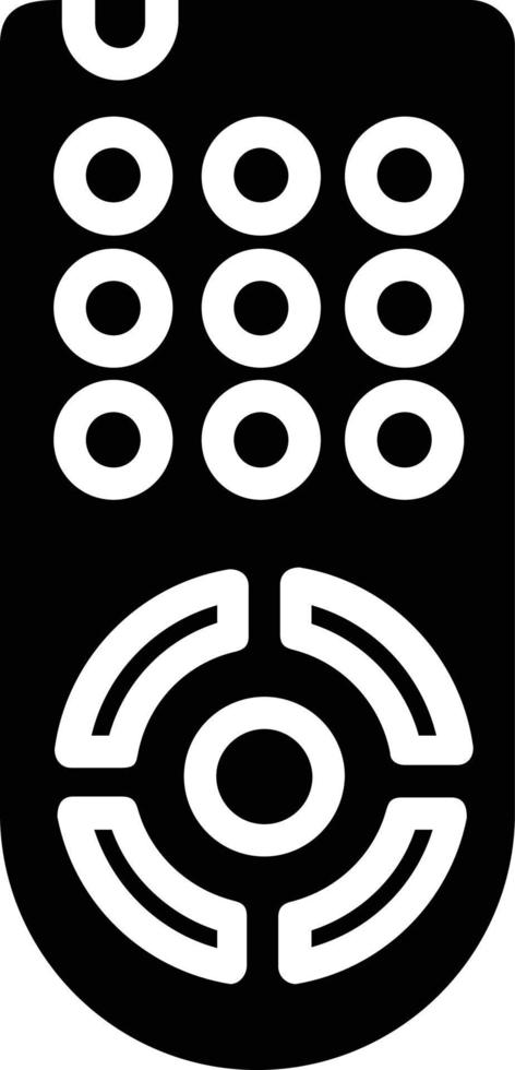 Remote Glyph Icon vector