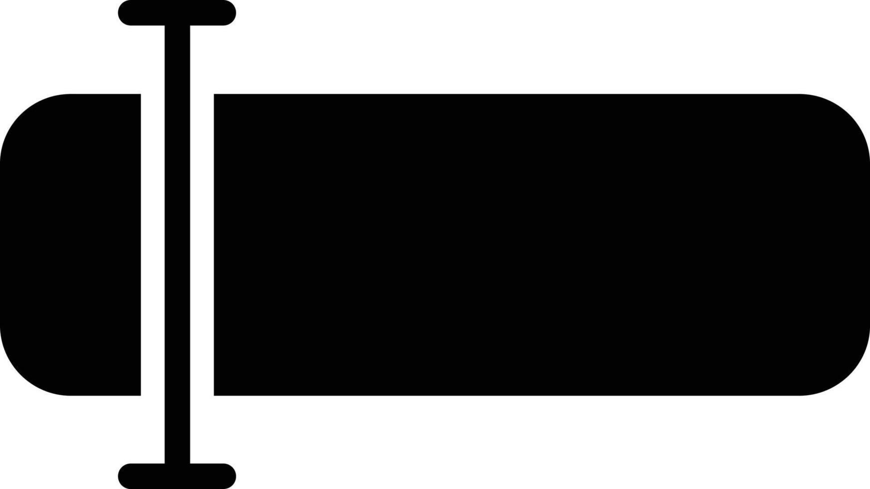 Text Field Glyph Icon vector