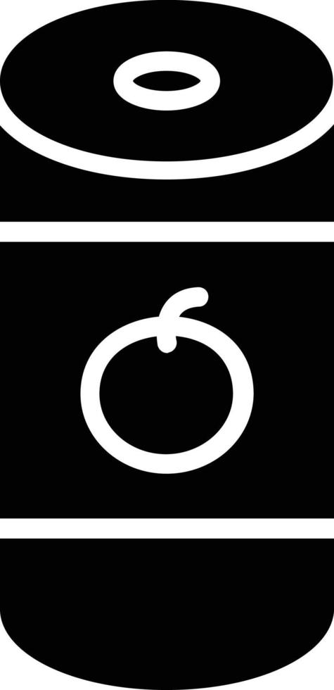 Tomato Sauce Glyph Icon vector