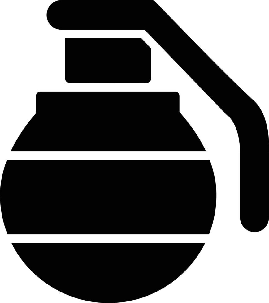 Grenade  Glyph Icon vector